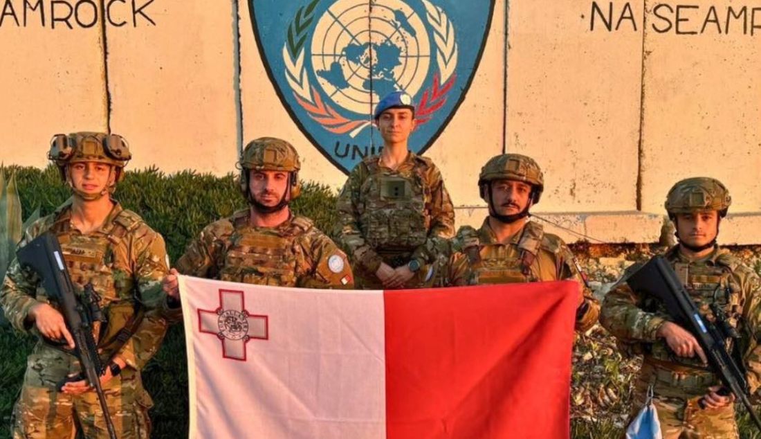 Evacuation plan for Maltese soldiers in southern Lebanon