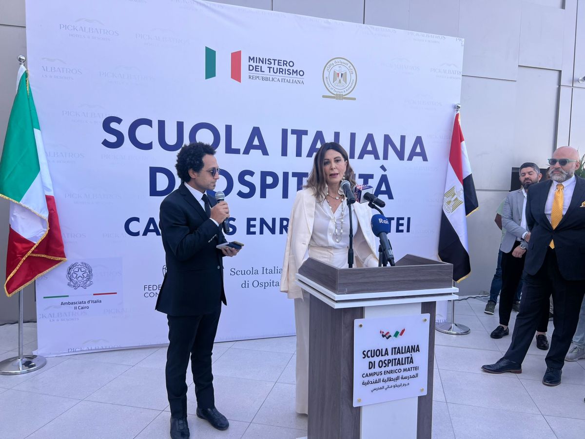 Tourism, Santanchè inaugurates “Campus Enrico Mattei” in Egypt